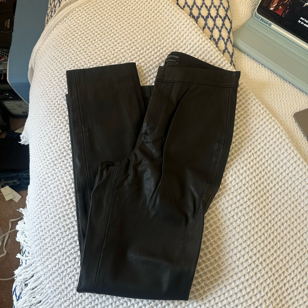 Urban Outfitters Black Leather Pants